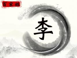 姓李以意字結尾的女孩名字