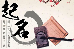 起名需要考慮五行八字嗎